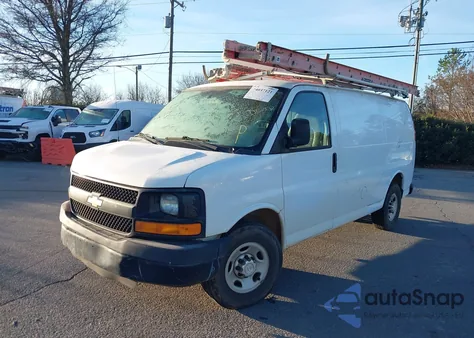 2014 Chevrolet Express 2500 Work Van from USA, damaged, VIN 1GCWGFBA4E1209841